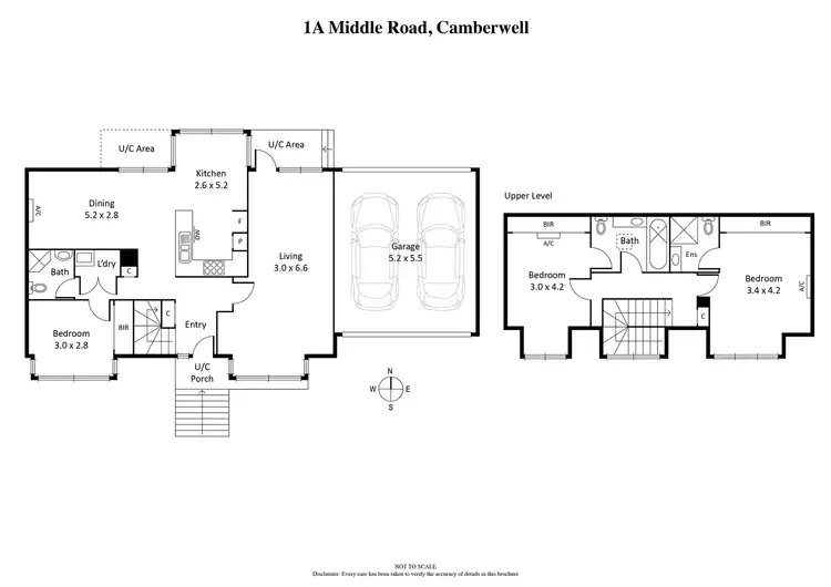 Floorplan of Homely house listing, 1A Middle Road, Camberwell VIC 3124