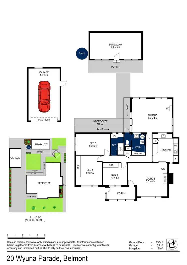 Floorplan of Homely house listing, 20 Wyuna Parade, Belmont VIC 3216