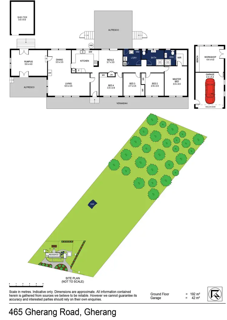 Floorplan of Homely house listing, 465 Gherang Road, Gherang VIC 3240