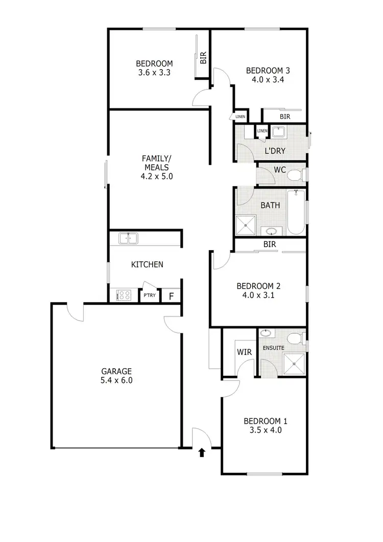 Floorplan of Homely house listing, 40 Stringybark Avenue, Wallan VIC 3756