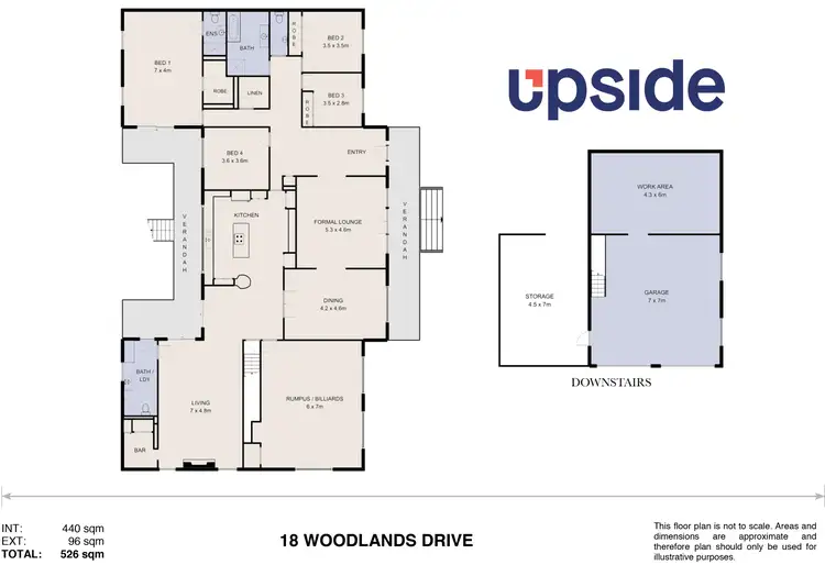Floorplan of Homely house listing, 18 Woodlands Drive, Hallidays Point NSW 2430