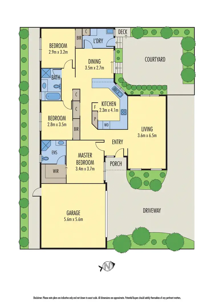 Floorplan of Homely unit listing, 2/12A Lithgow Avenue, Blackburn VIC 3130