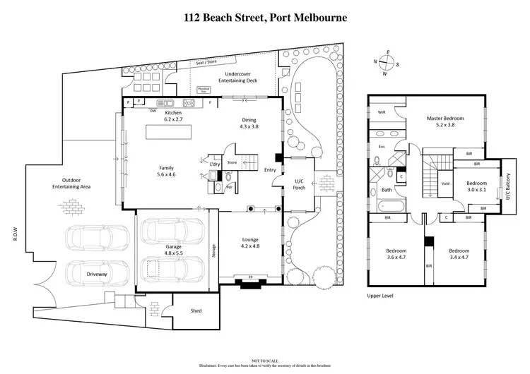 Floorplan of Homely house listing, 112 Beach Street, Port Melbourne VIC 3207