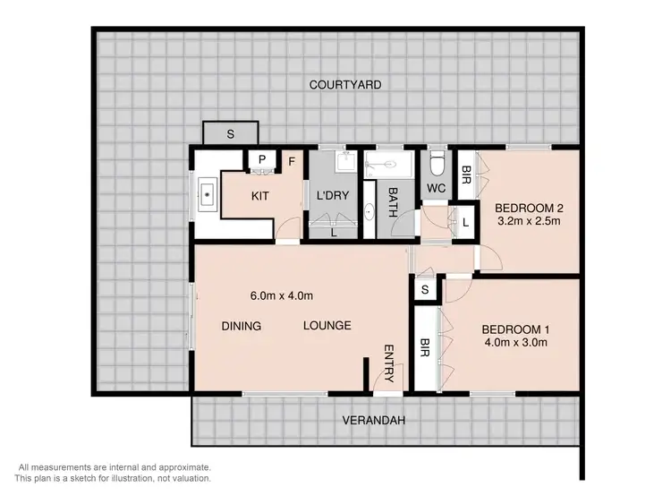 Floorplan of Homely villa listing, 24/55 Burkitt Street, Page ACT 2614