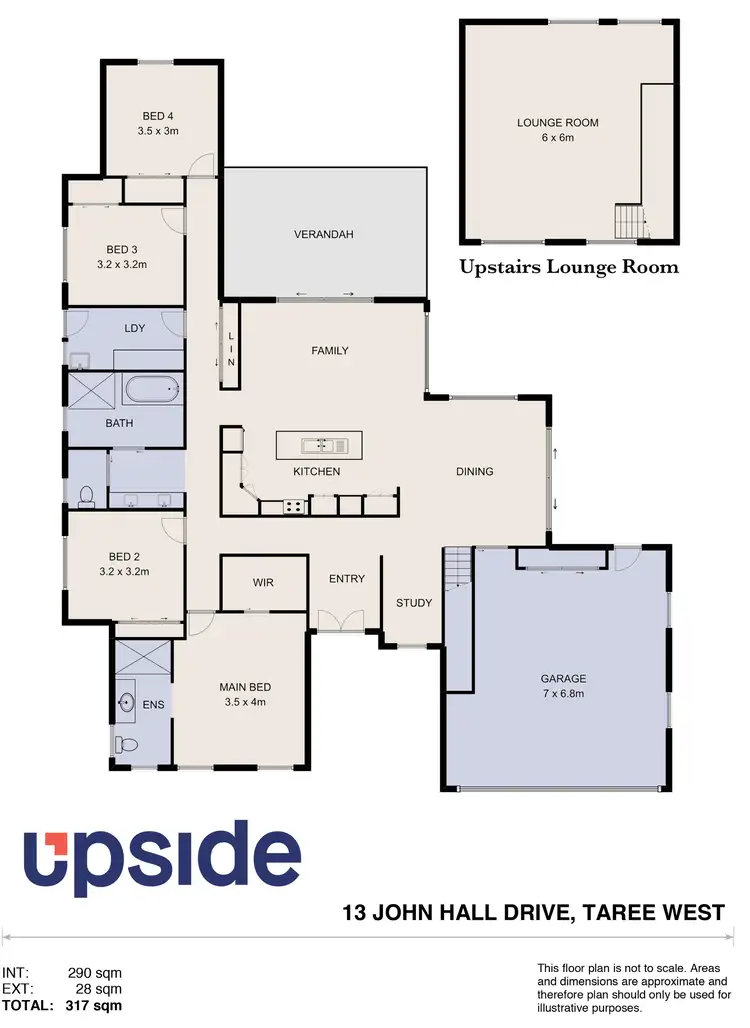 Floorplan of Homely house listing, 13 John Hall Drive, Taree NSW 2430