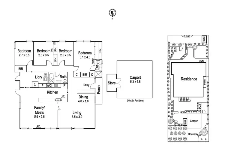 Floorplan of Homely house listing, 3 Cremin Court, Rosanna VIC 3084