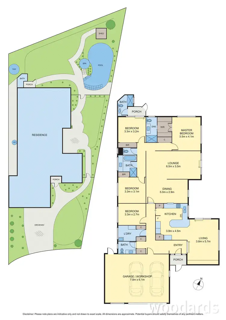 Floorplan of Homely house listing, 3 Kersey Place, Doncaster VIC 3108