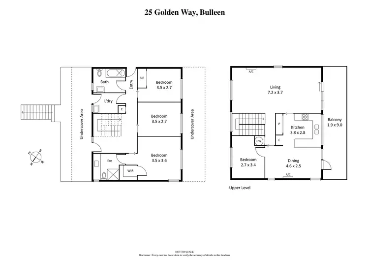 Floorplan of Homely house listing, 25 Golden Way, Bulleen VIC 3105