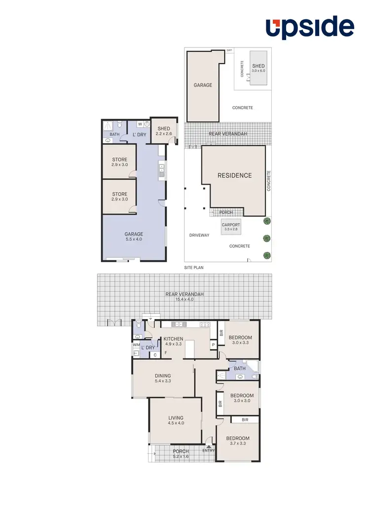 Floorplan of Homely house listing, 4 Laurie Avenue, Sunshine North VIC 3020