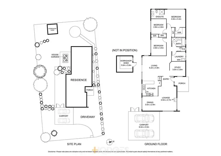 Floorplan of Homely house listing, 10 Loretta Close, Lara VIC 3212