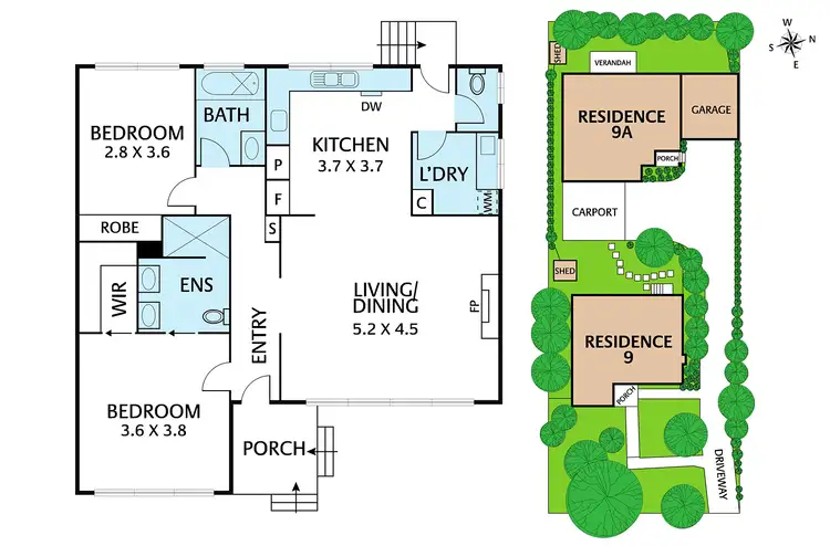 Floorplan of Homely house listing, 9 Stephen Crescent, Croydon VIC 3136