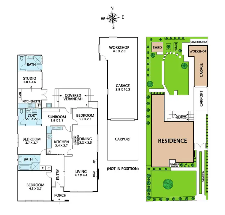 Floorplan of Homely house listing, 33 O'hara Street, Blackburn VIC 3130