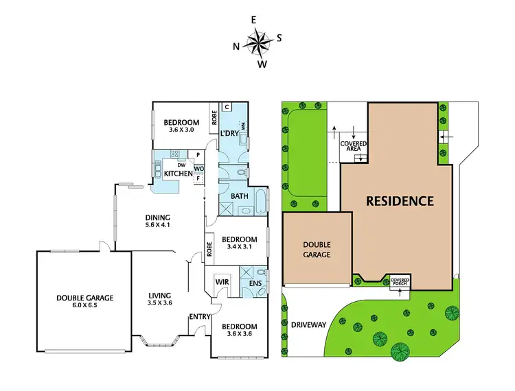 Floorplan of Homely unit listing, 14 Karingal Street, Croydon North VIC 3136