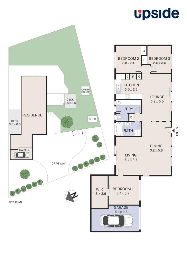 Floorplan of Homely house listing, 33 Gattinara Drive, Frankston VIC 3199