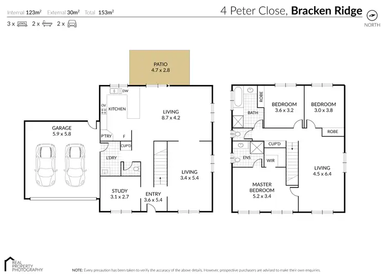Floorplan of Homely house listing, 4 Peter Close, Bracken Ridge QLD 4017