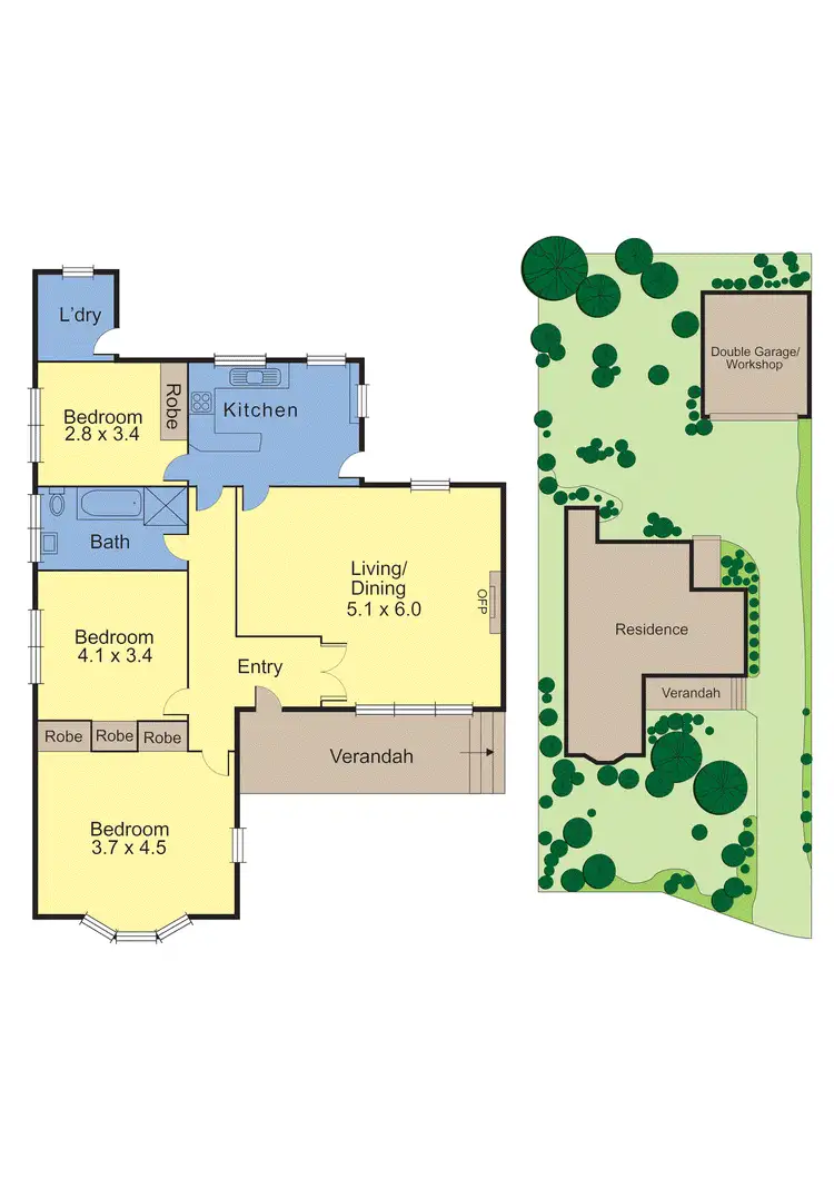 Floorplan of Homely house listing, 8 Perry Court, Brighton East VIC 3187