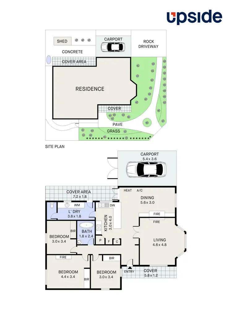Floorplan of Homely house listing, 22 Reid Street, Frankston VIC 3199