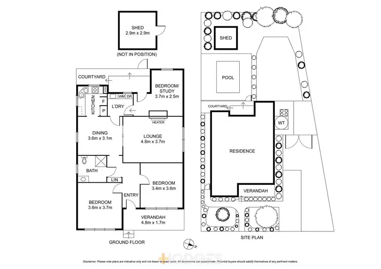 Floorplan of Homely house listing, 7 Pineville Avenue, Geelong West VIC 3218