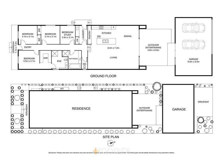 Floorplan of Homely house listing, 12 Lawton Avenue, Geelong West VIC 3218