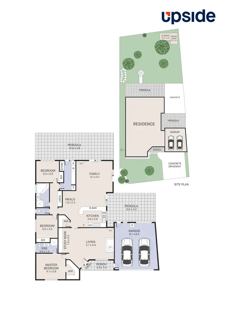 Floorplan of Homely house listing, 8 Troups Road, Rockbank VIC 3335