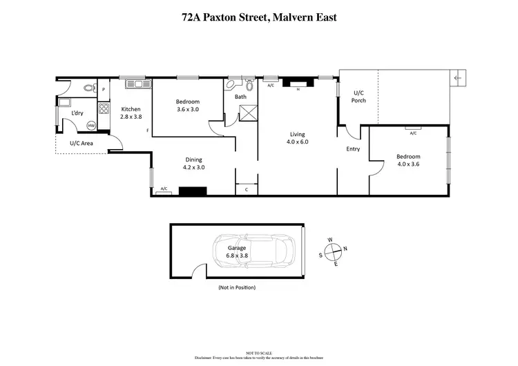 Floorplan of Homely house listing, 72A Paxton Street, Malvern East VIC 3145