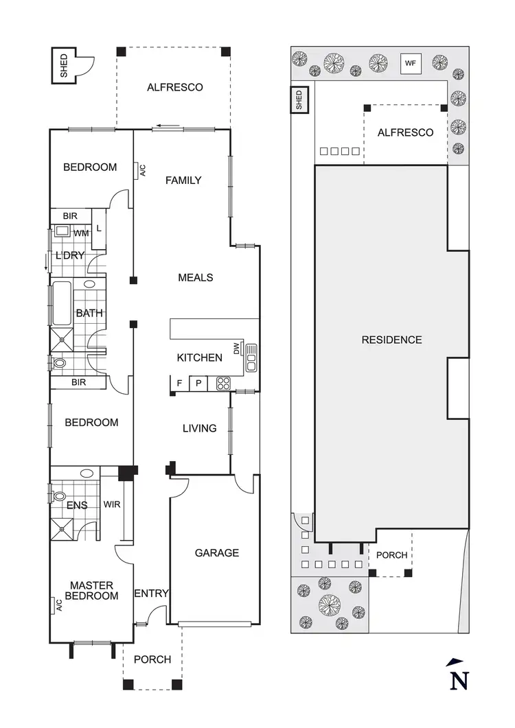 Floorplan of Homely house listing, 18 Walker Drive, Doreen VIC 3754
