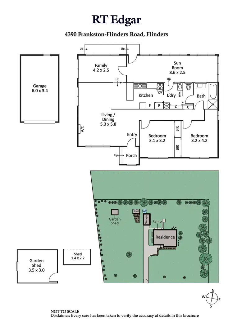 Floorplan of Homely house listing, 4390 Frankston - Flinders Road, Flinders VIC 3929