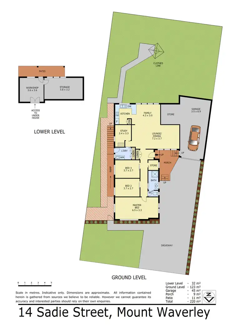 Floorplan of Homely house listing, 14 Sadie Street, Mount Waverley VIC 3149