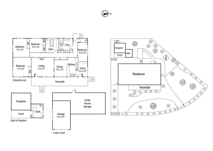 Floorplan of Homely house listing, 5 Cantala Avenue, Rosanna VIC 3084