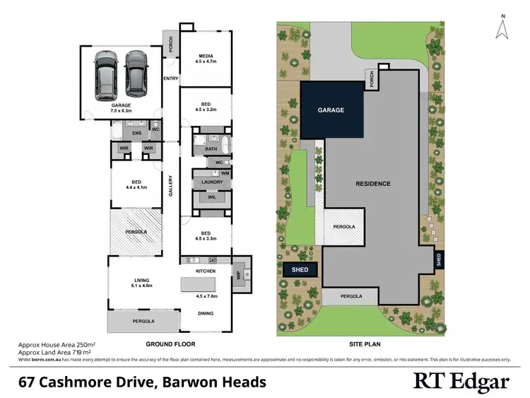 Floorplan of Homely house listing, 67 Cashmore Drive, Connewarre VIC 3227