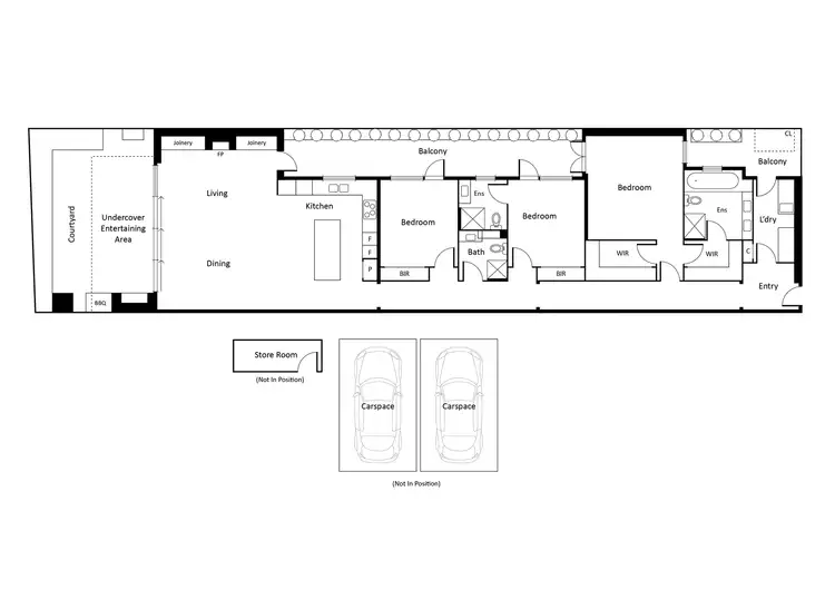 Floorplan of Homely apartment listing, 2/347 Glenferrie Road, Malvern VIC 3144