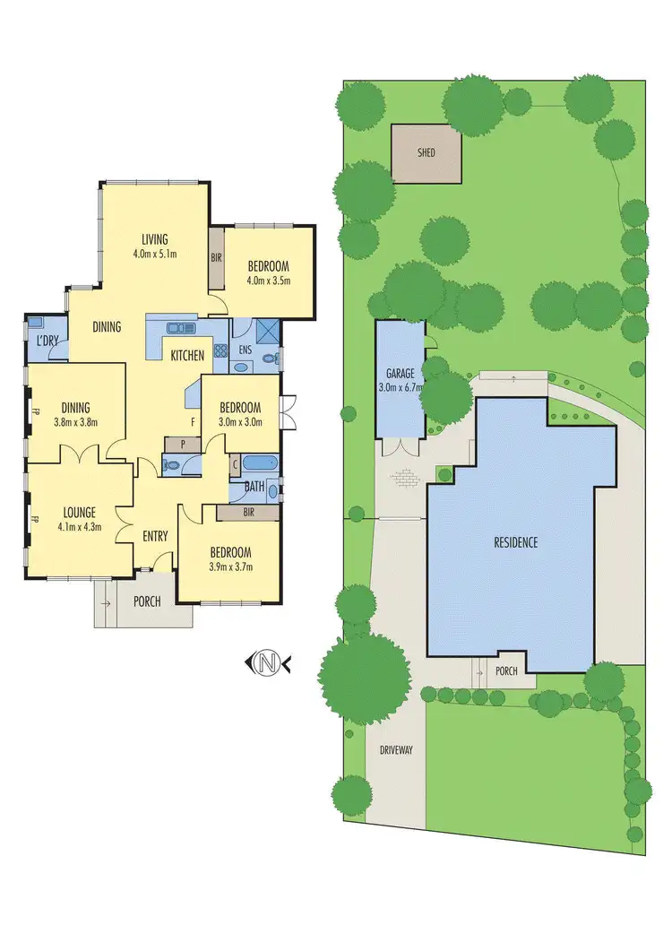 Floorplan of Homely house listing, 21 Welfare Parade, Ashburton VIC 3147