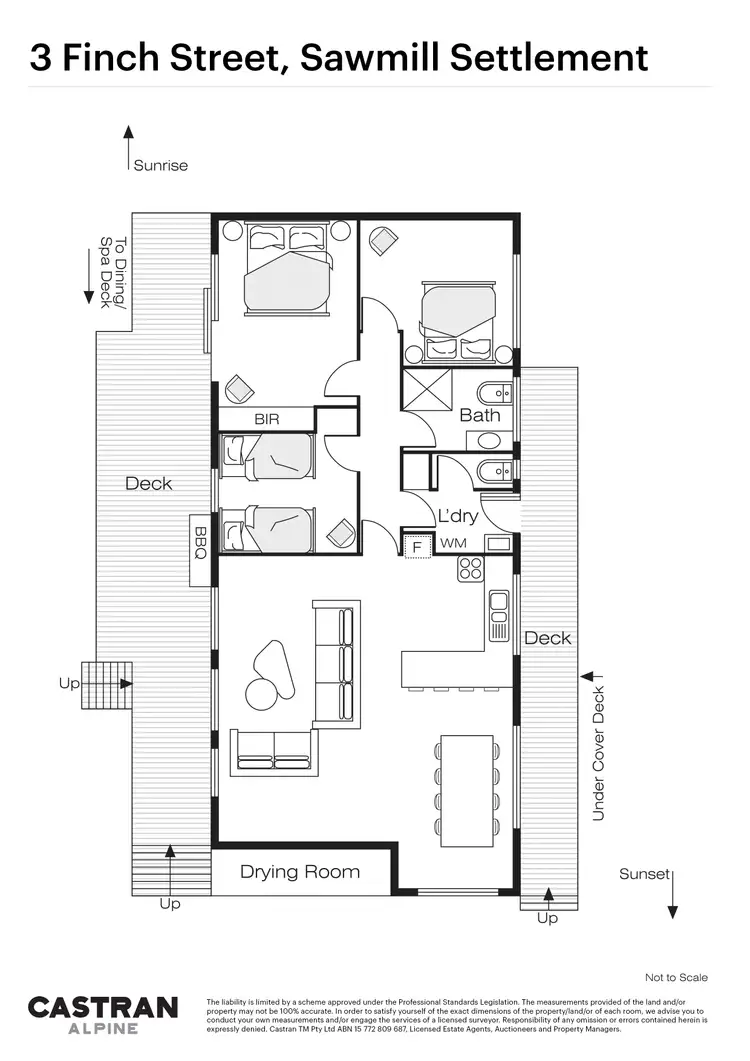Floorplan of Homely house listing, 3 Finch Street, Sawmill Settlement VIC 3723