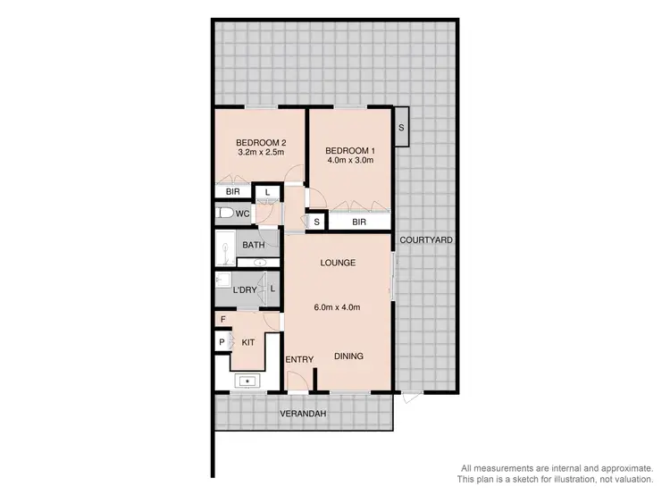 Floorplan of Homely villa listing, 23/55 Burkitt Street, Page ACT 2614