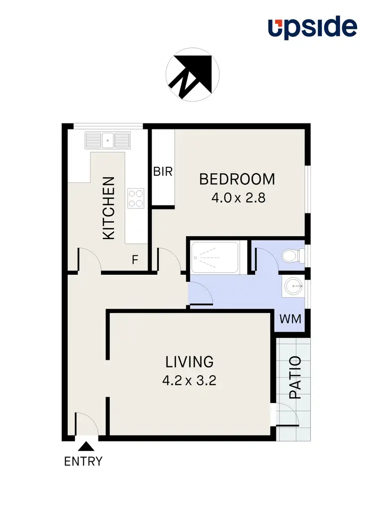Floorplan of Homely apartment listing, 4/19 Brisbane Street, Murrumbeena VIC 3163