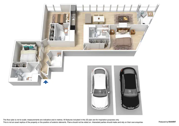 Floorplan of Homely apartment listing, 908/15 Doepel Way, Docklands VIC 3008