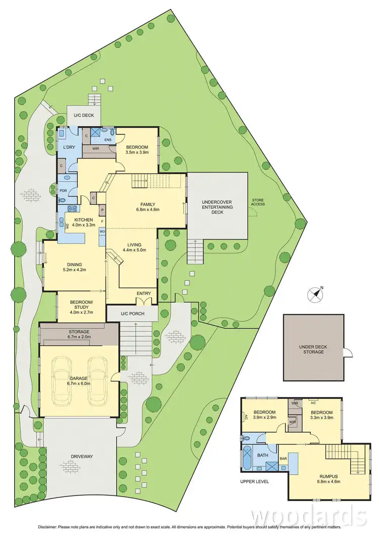 Floorplan of Homely house listing, 6 Rothesay Court, Templestowe VIC 3106