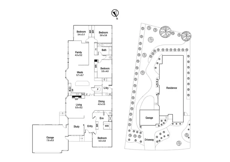 Floorplan of Homely house listing, 14 Jedem Close, Viewbank VIC 3084