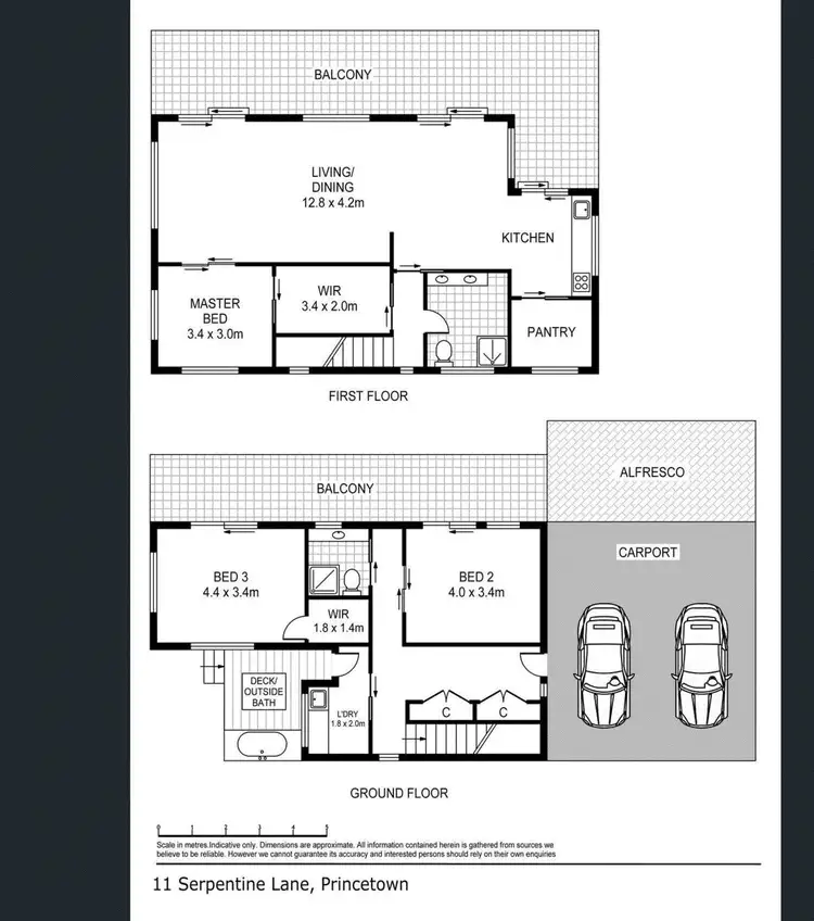 Floorplan of Homely house listing, 11 Serpentine Lane, Princetown VIC 3269