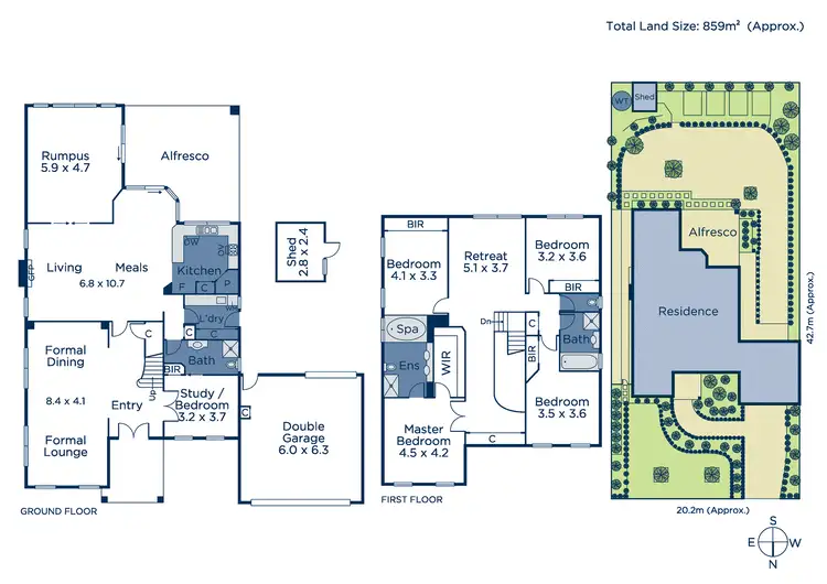 Floorplan of Homely house listing, 32 Milton Street, Nunawading VIC 3131