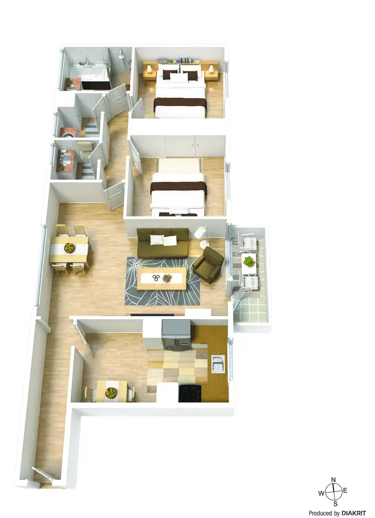 Floorplan of Homely apartment listing, 8/329 Dandenong Road, Prahran VIC 3181