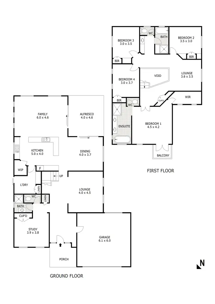 Floorplan of Homely house listing, 23 Augusta Way, Hidden Valley VIC 3756