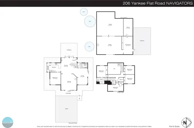 Floorplan of Homely house listing, 206 Yankee Flat Road, Navigators VIC 3352