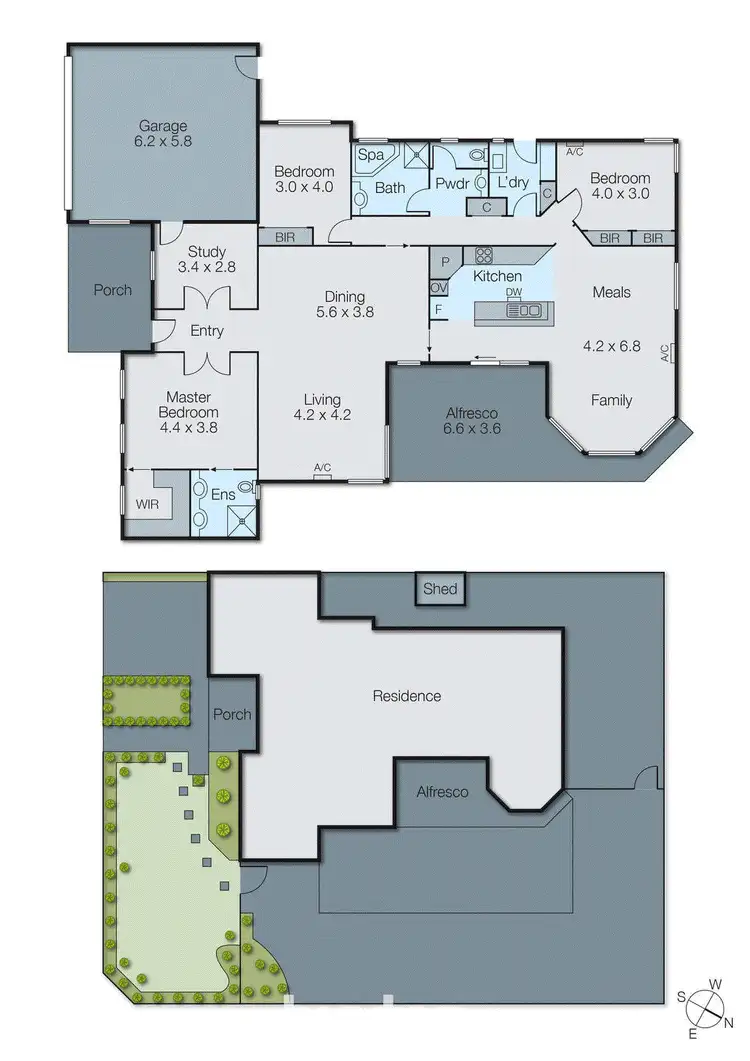 Floorplan of Homely house listing, 24 Savannah Place, Chadstone VIC 3148
