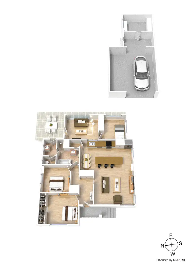 Floorplan of Homely house listing, 75 Ashburn Grove, Ashburton VIC 3147