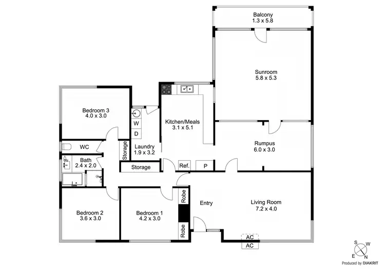 Floorplan of Homely house listing, 25 Mccubbin Street, Burwood VIC 3125