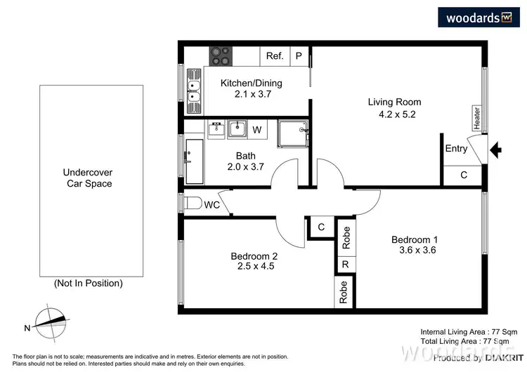 Floorplan of Homely apartment listing, 11/59 Riversdale Road, Hawthorn VIC 3122