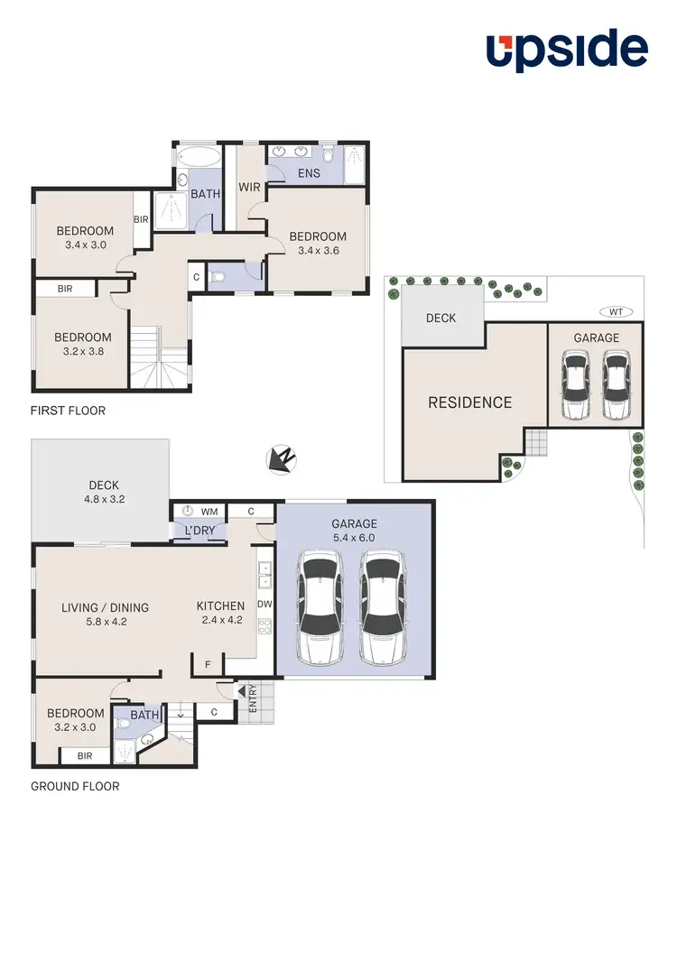 Floorplan of Homely unit listing, 2/26 Mckellar Street, Watsonia VIC 3087