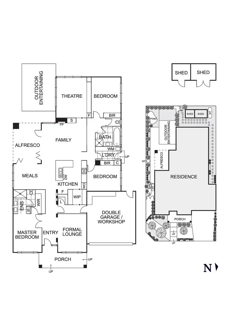 Floorplan of Homely house listing, 8 Sistine Row, Mernda VIC 3754