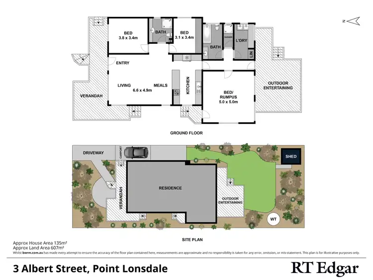 Floorplan of Homely house listing, 3 Albert Street, Point Lonsdale VIC 3225